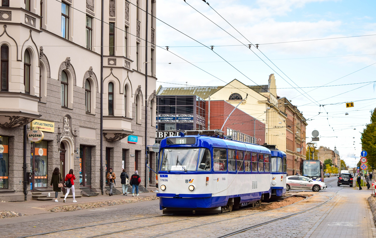 Рига, Tatra T3A № 51656
