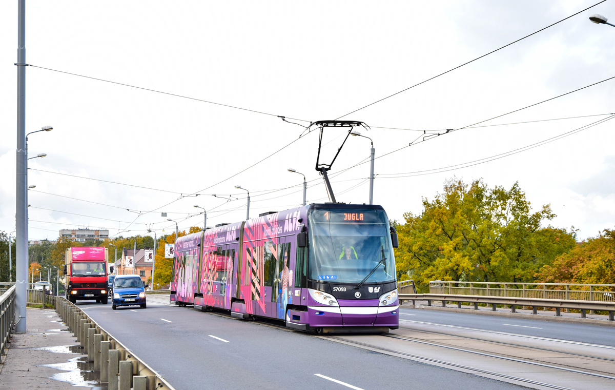 Рига, Škoda 15T ForCity Alfa Riga № 57093