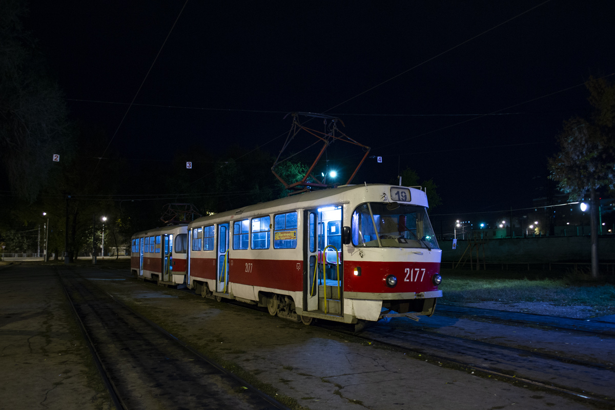 Самара, Tatra T3SU № 2177; Самара — Конечные станции и кольца (трамвай)