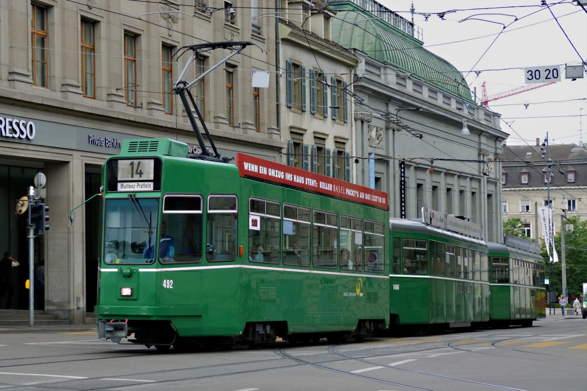 Базель, Schindler/SIG/BBC Be 4/4 № 492