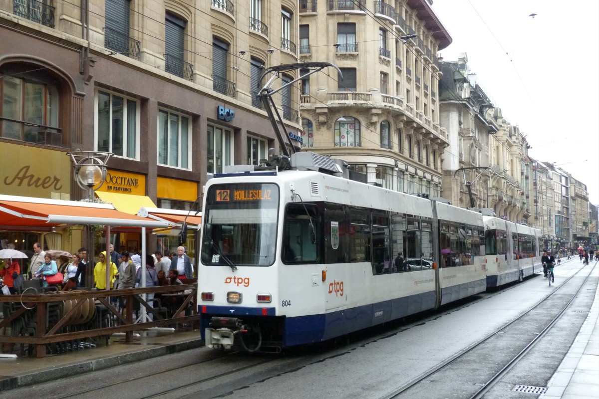 Женева, ACMV/ABB/Duewag Be 4/6 № 804