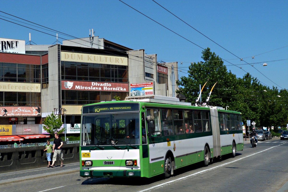 Пльзень, Škoda 15Tr13/6M № 478