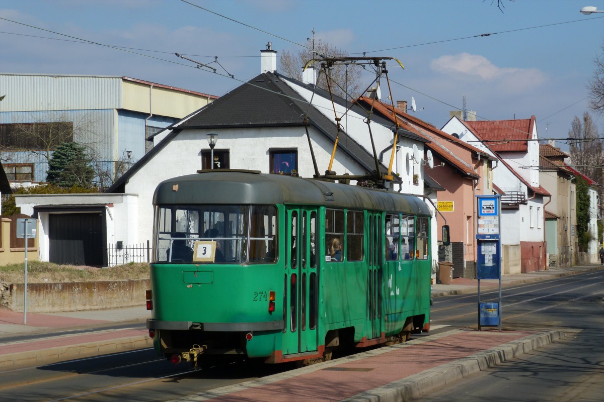 Мост ― Литвинов, Tatra T3SUCS № 274