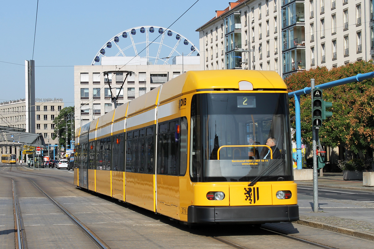 Dresden, Bombardier NGT 8 DD nr. 2718 Dresden, Bombardier NGT 8 DD nr. 2718