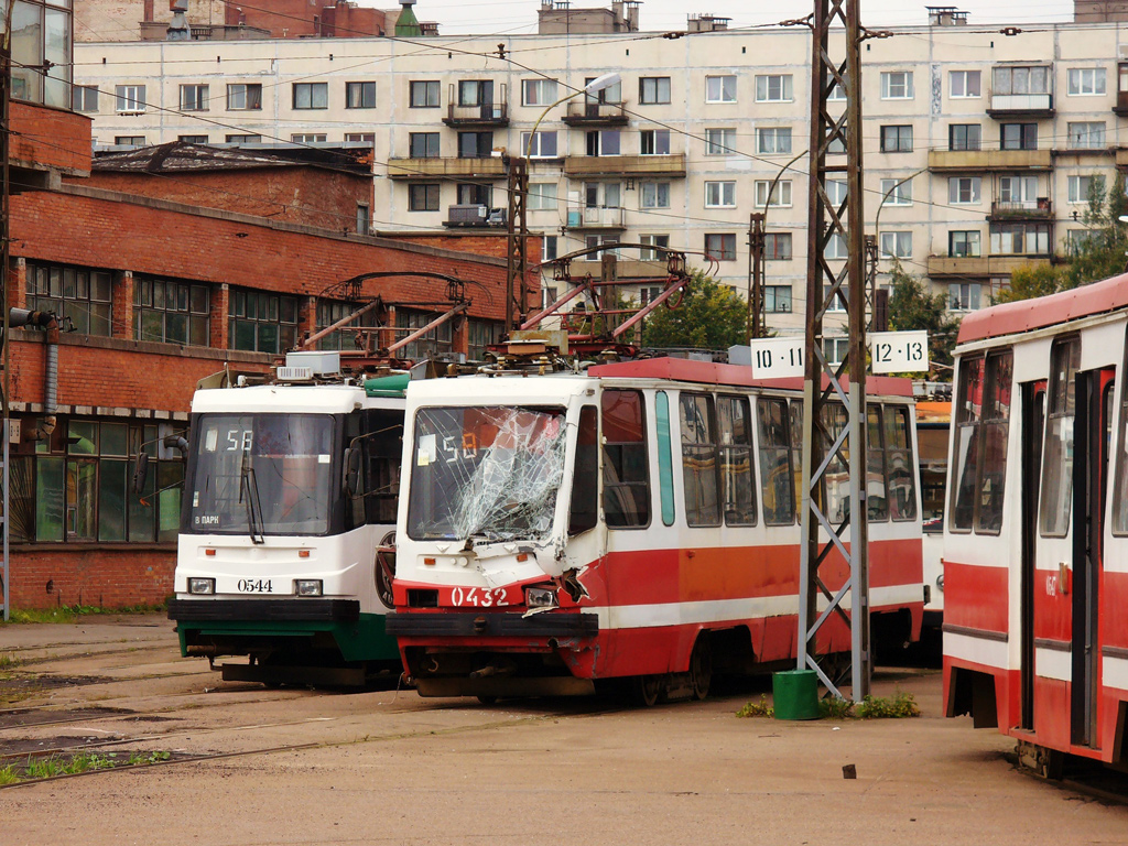 Санкт-Петербург, 71-134А (ЛМ-99АВН) № 0544; Санкт-Петербург, 71-134К (ЛМ-99К) № 0432