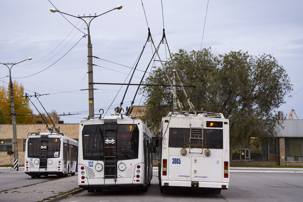 Tolyatti, BKM 321 # 102; Tolyatti, Trolza-5275.03 “Optima” # 3065