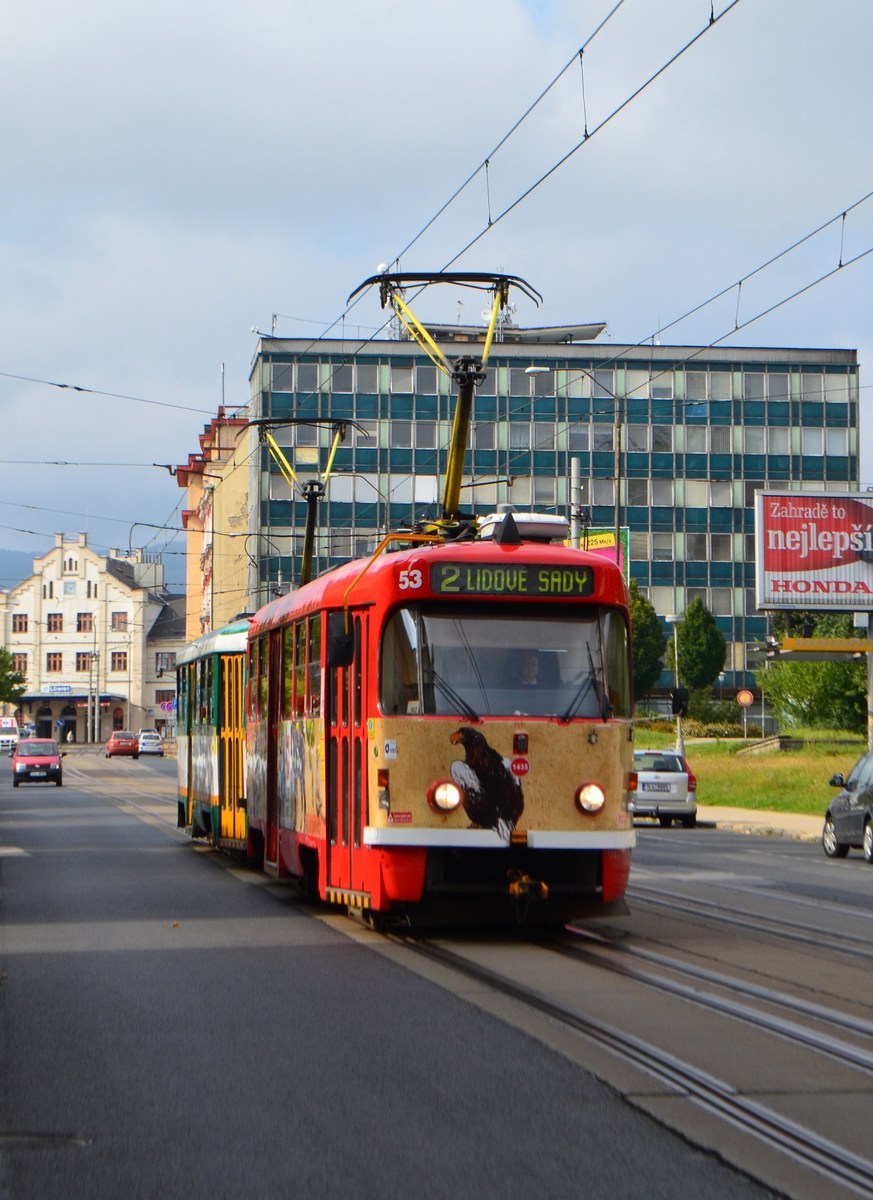 Liberec ― Jablonec nad Nisou, Tatra T3M.04 č. 53