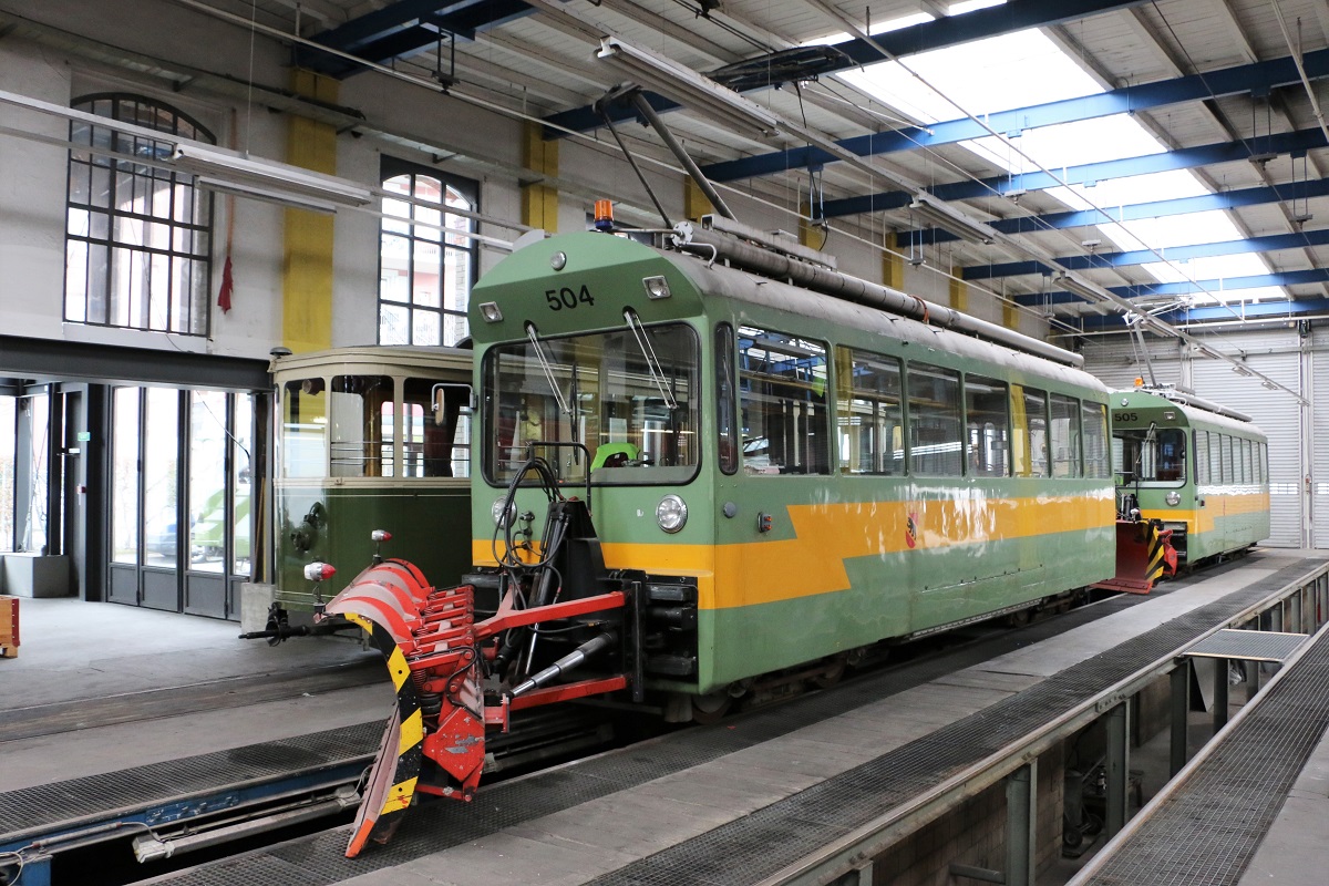 Bern, Snow removal car Nr. 504