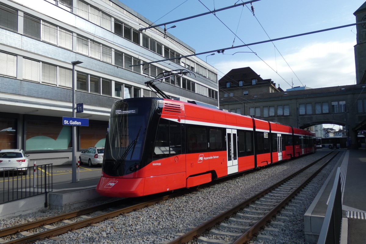 St. Gallen, Stadler Tango ABe 8/12 Nr. 4001-4101 St. Gallen, Stadler Tango ABe 8/12 Nr. 4001-4101