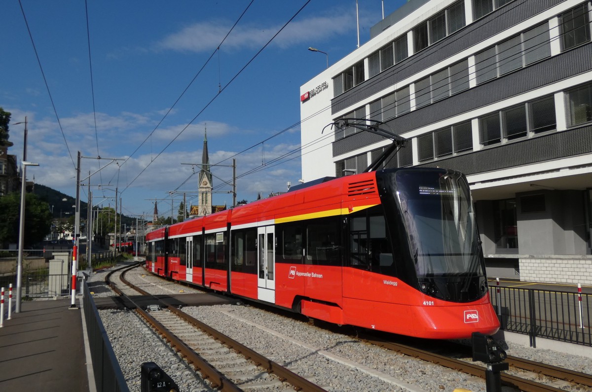 St. Gallen, Stadler Tango ABe 8/12 č. 4001-4101