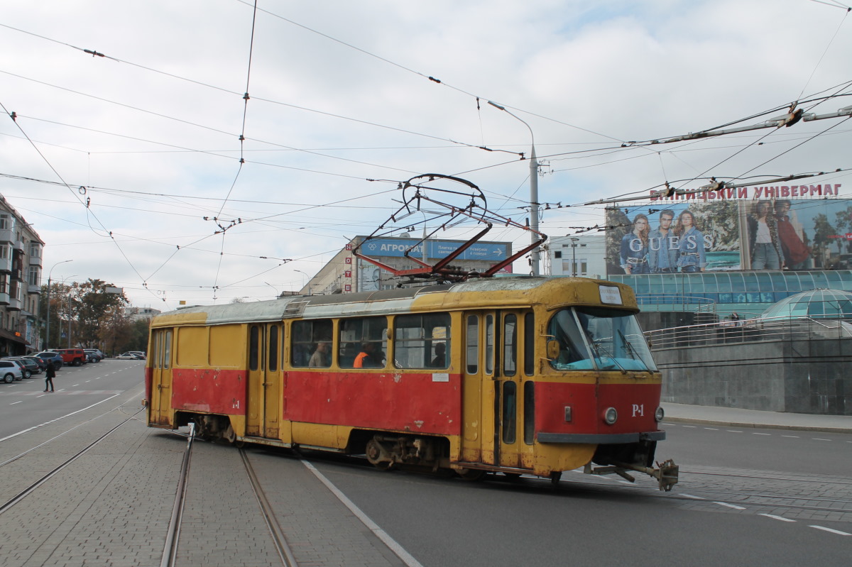 Vinnyica, Tatra T4SU — Р-1