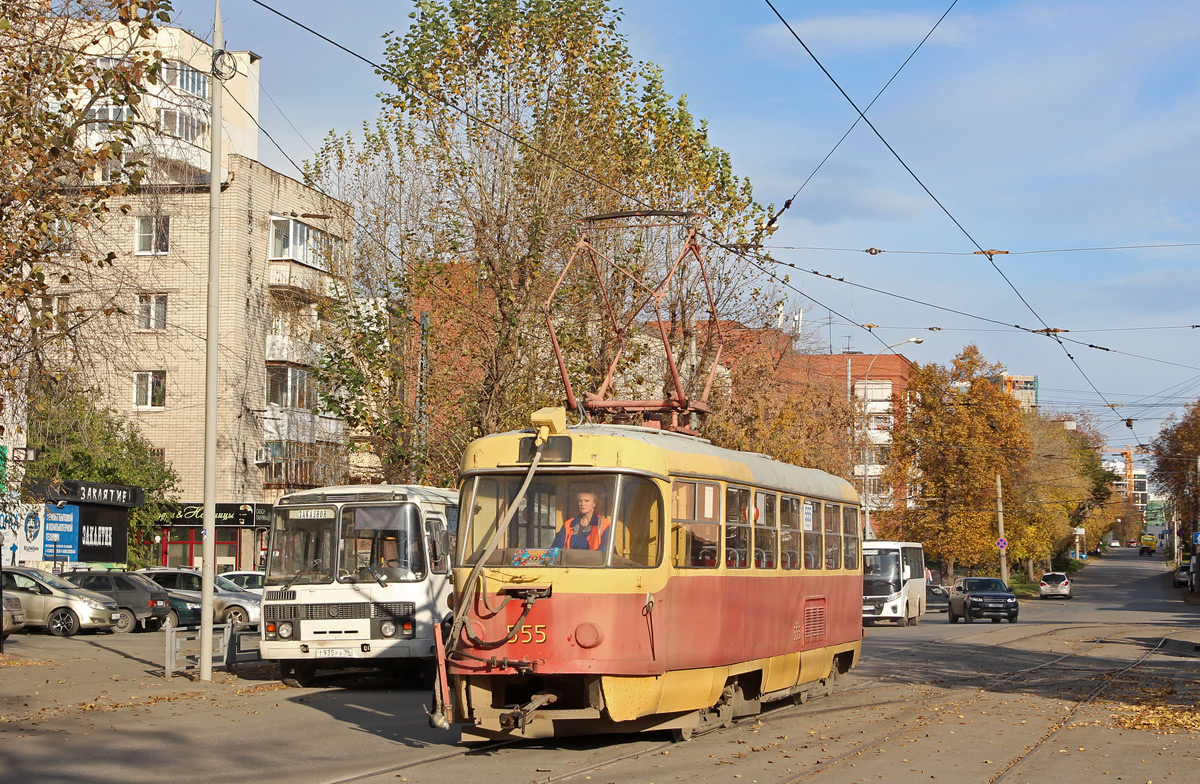 Екатеринбург, Tatra T3SU № 555