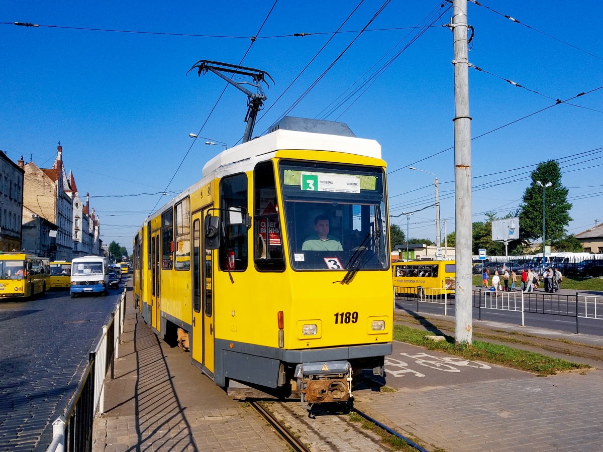 Léopol, Tatra KT4DM N°. 1189