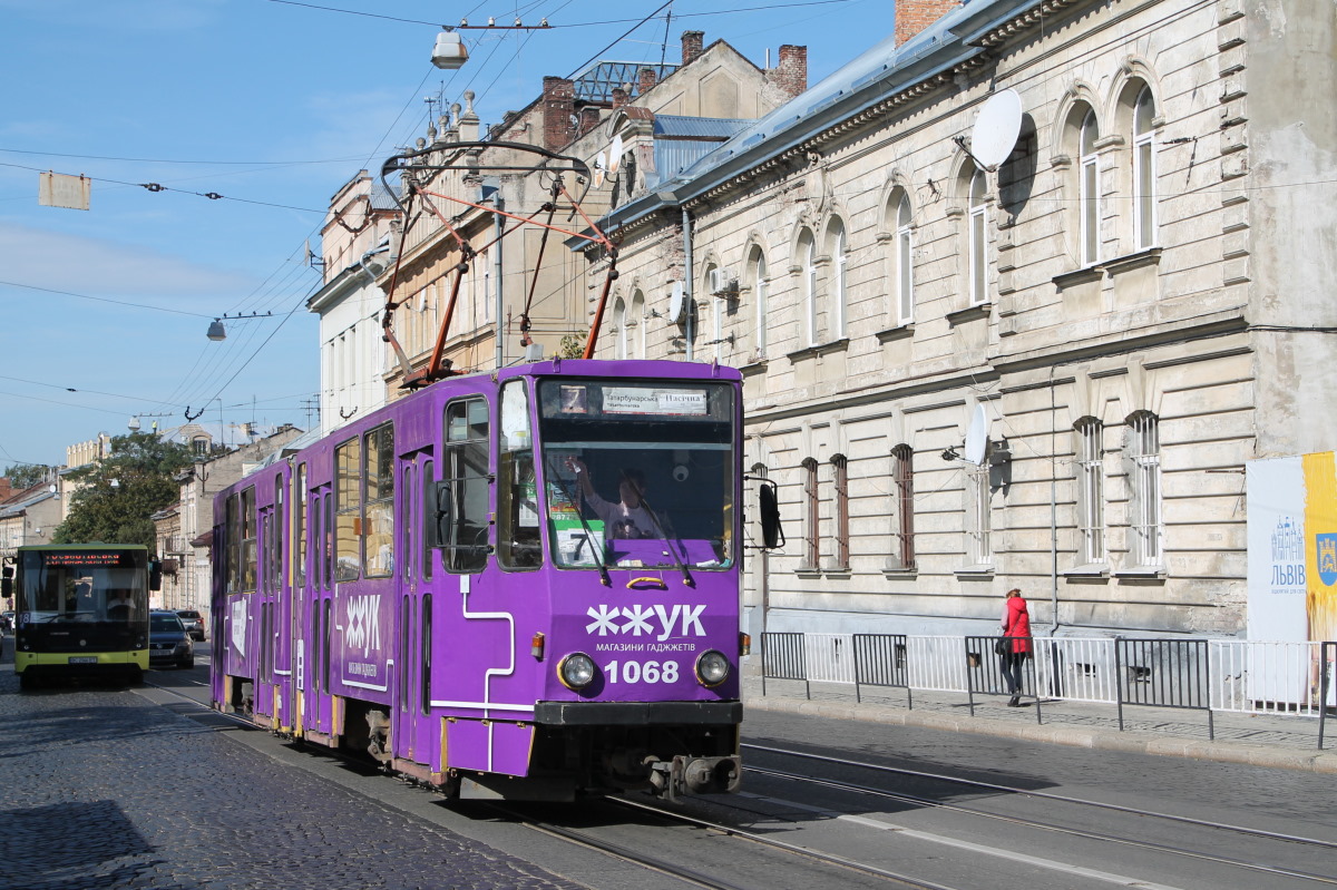 Ļviva, Tatra KT4SU № 1068 Ļviva, Tatra KT4SU № 1068