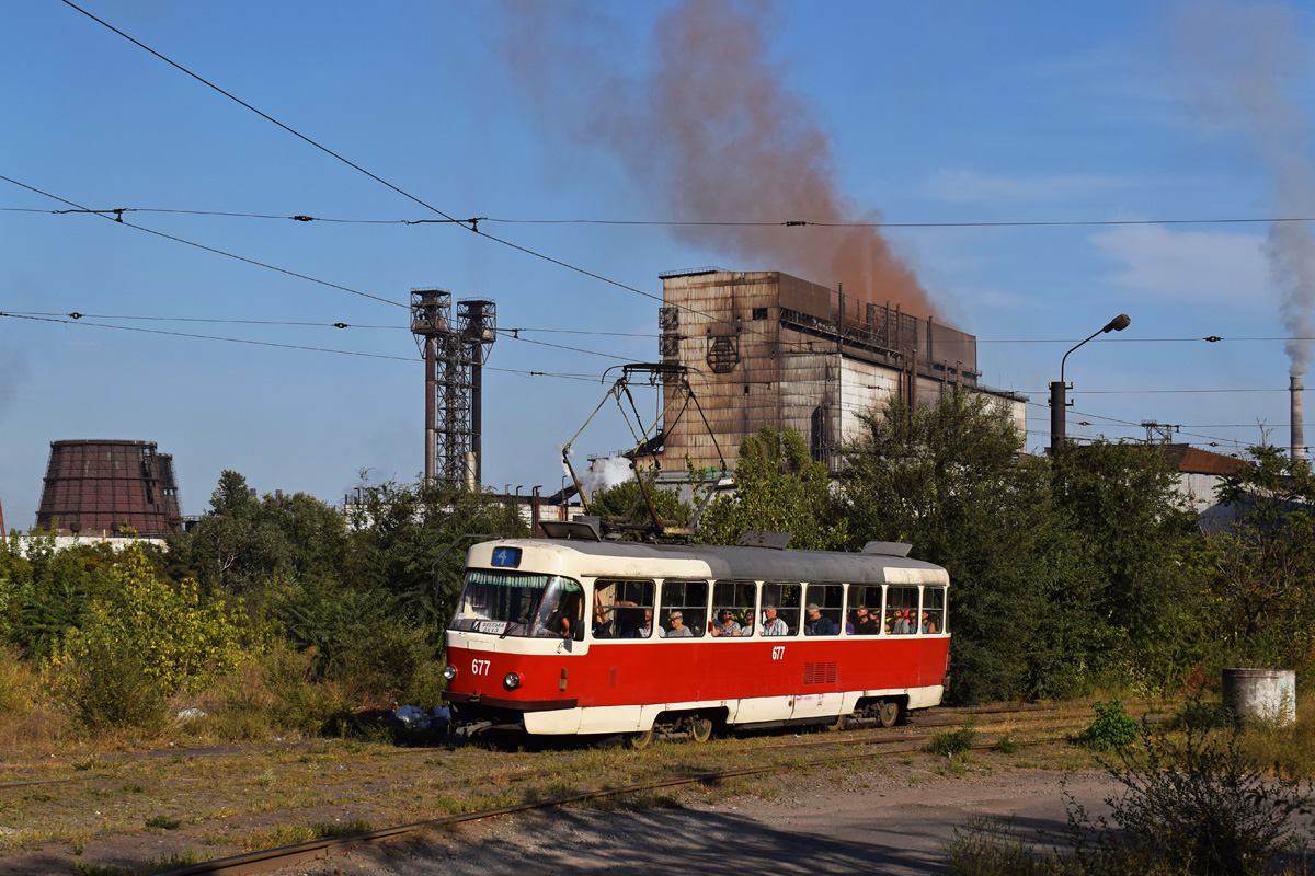 Каменское, Tatra T3SUCS № 677