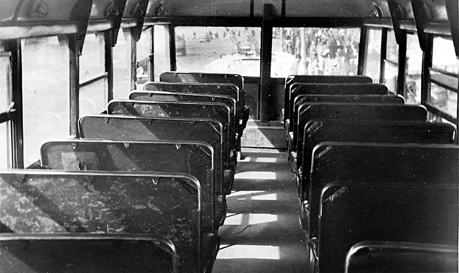 Москва — Исторические фотографии — Двухэтажные троллейбусы (1937-1953)