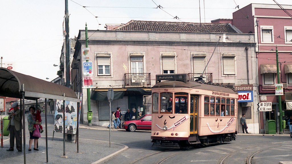 Лиссабонская агломерация, Carris 2-axle motorcar (Standard) № 735