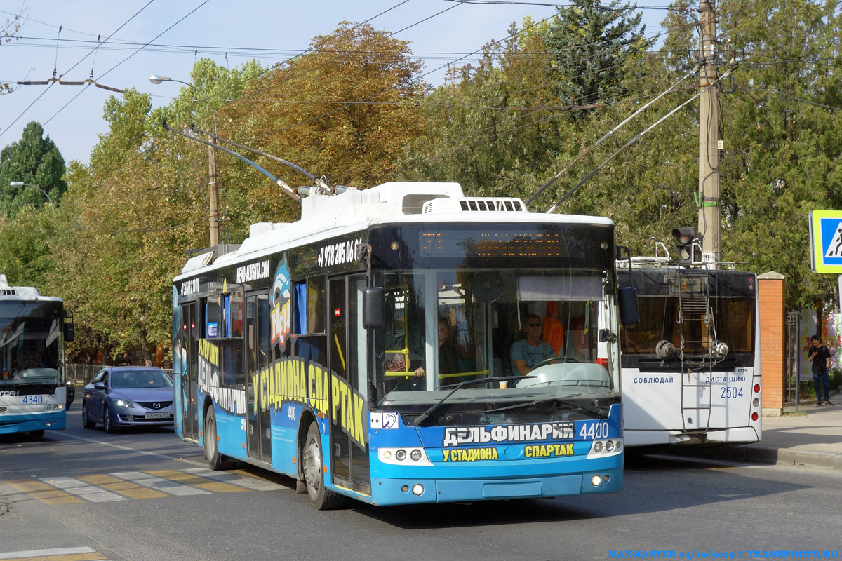 Krimmi trollid (Simferopol - Alušta - Jalta), Bogdan T70115 № 4400