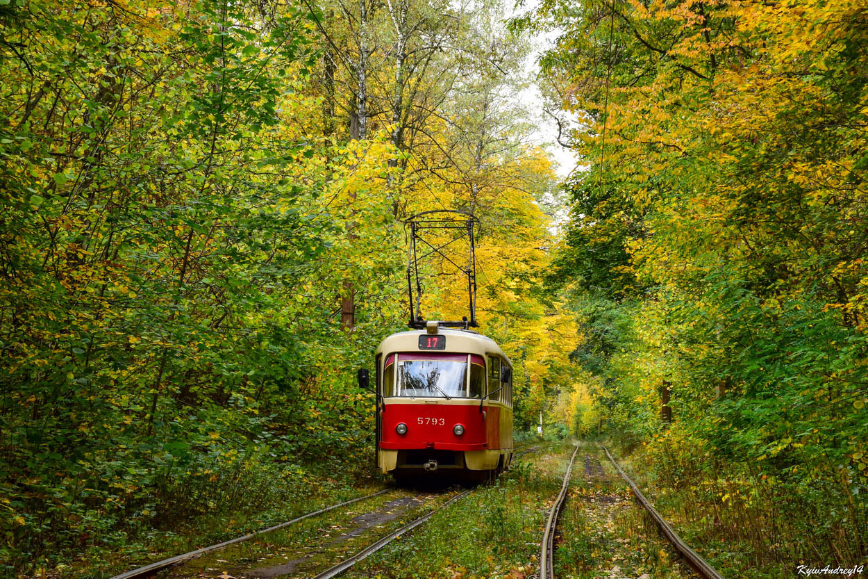 Киев, Tatra T3SU № 5793 Киев, Tatra T3SU № 5793