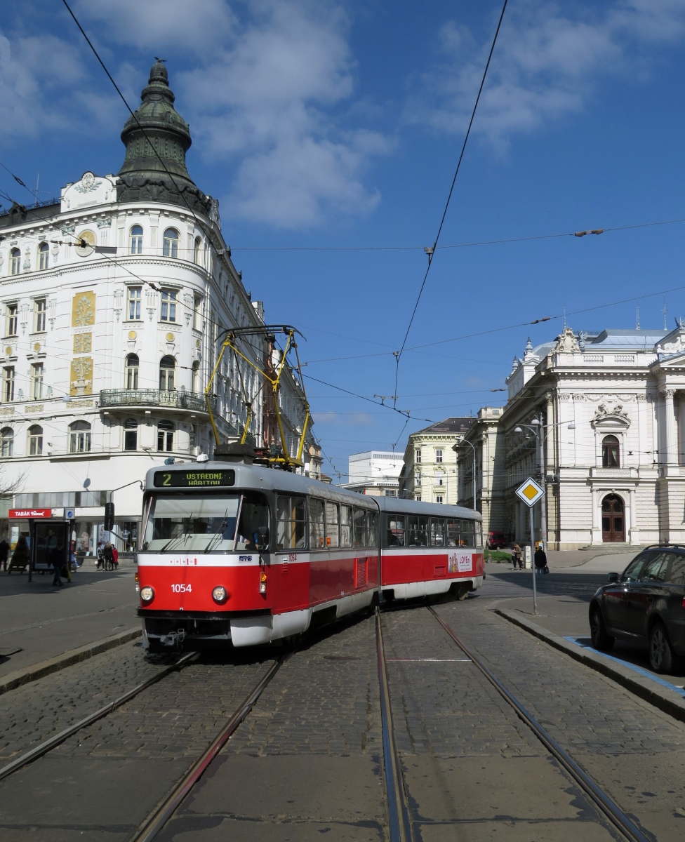 Брно, Tatra K2T № 1054