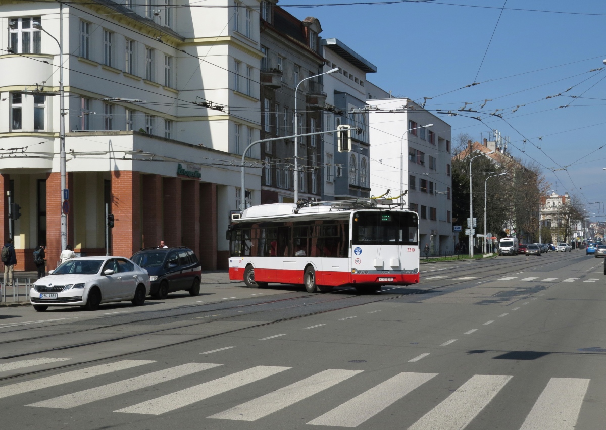 Брно, Škoda 26Tr Solaris III № 3310