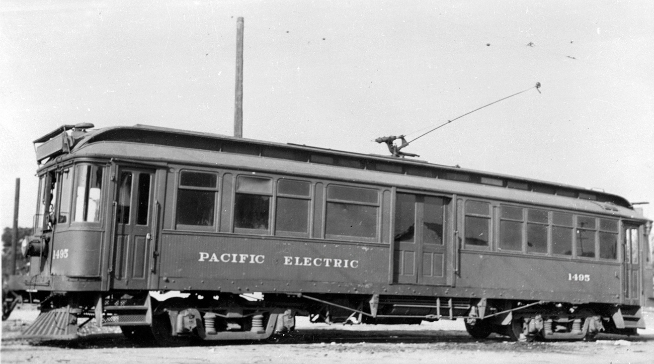 Лос-Анджелес, Интерурбан St. Louis моторный № 1495