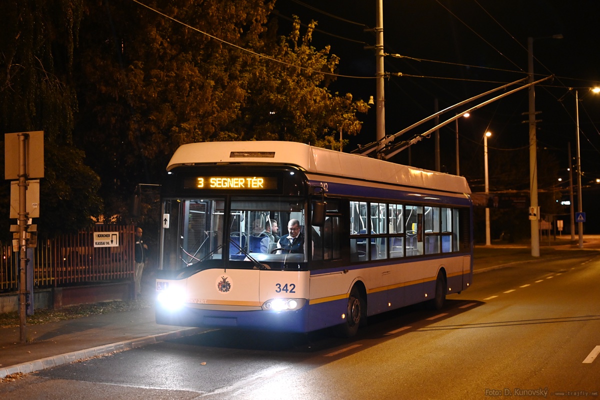 Дебрецен, Solaris Trollino II 12 Ganz № 342