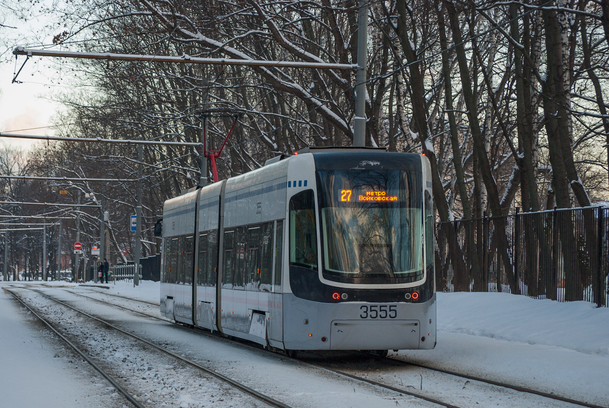 Москва, 71-414 (Pesa Fokstrot) № 3555