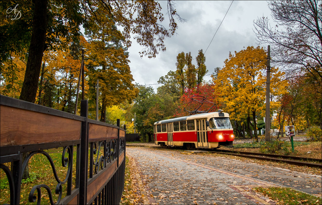 Киев, Tatra T3SU № 5744