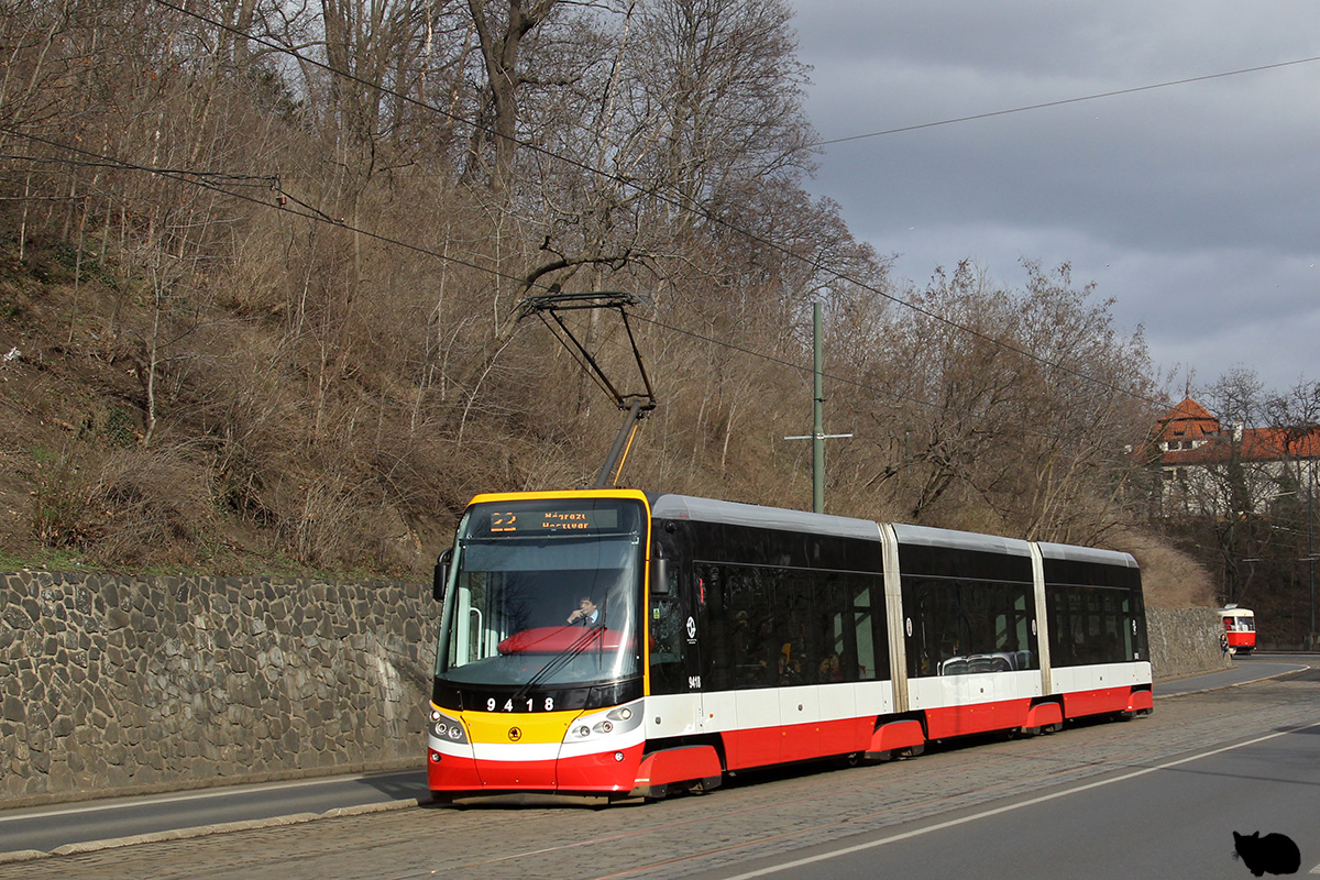 Прага, Škoda 15T6 ForCity Alfa Praha № 9418