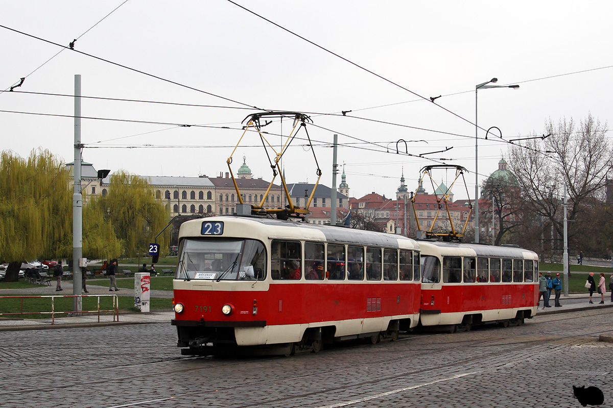 Прага, Tatra T3SUCS № 7191