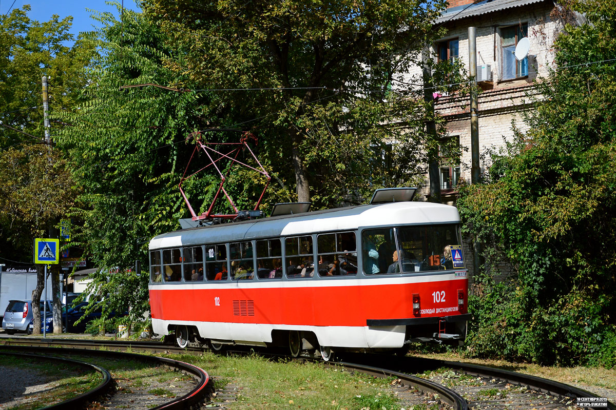 Краснодар, Tatra T3SU КВР МРПС № 102