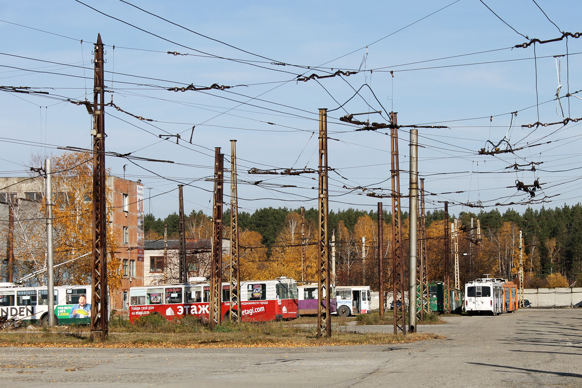 Миасс — Троллейбусные линии — депо