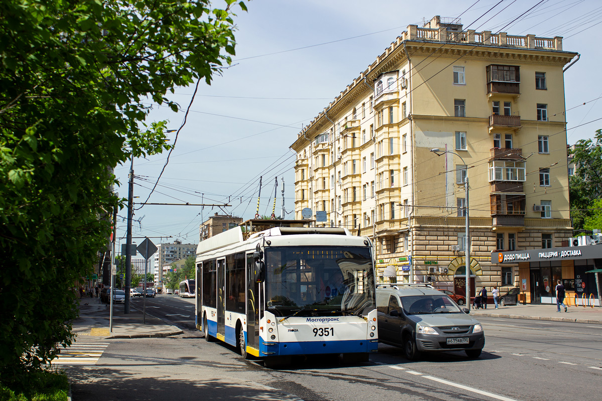 Москва, Тролза-5265.00 «Мегаполис» № 9351
