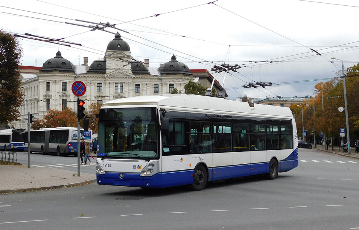 Riga, Škoda 24Tr Irisbus Citelis Nr. 18165