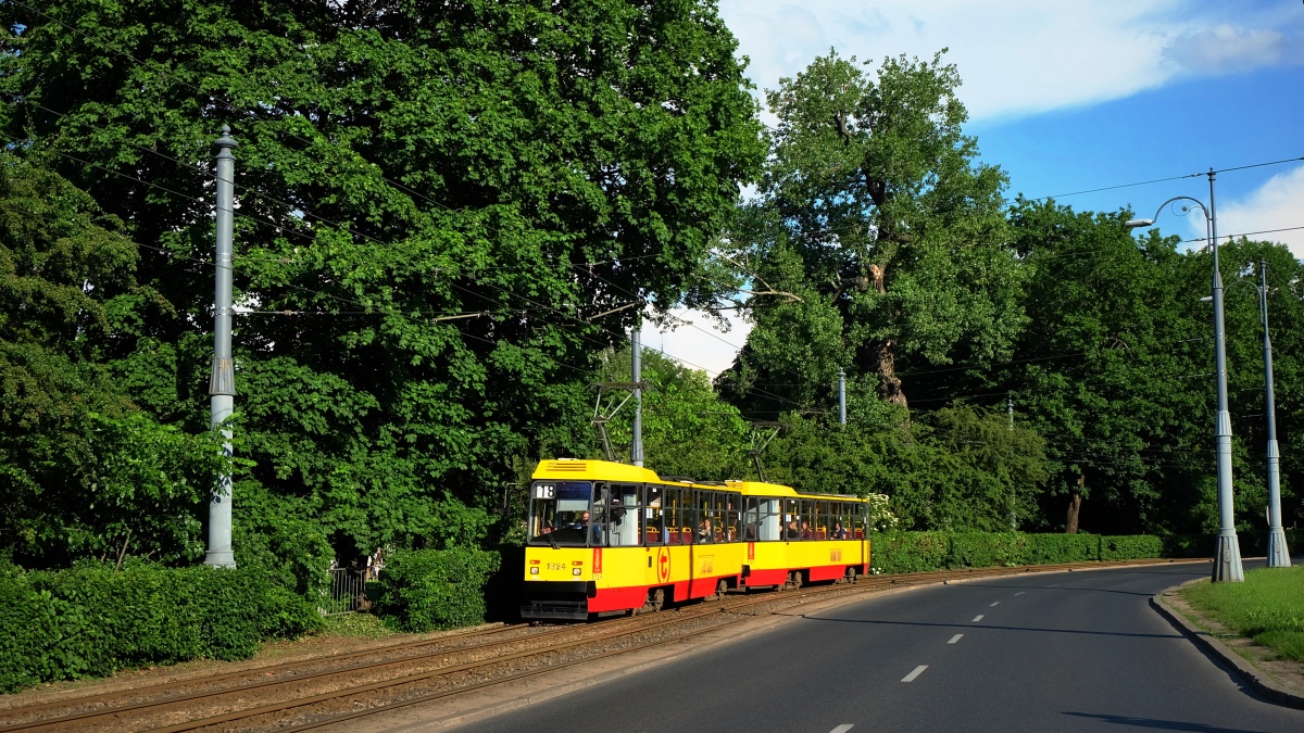 Варшава, Konstal 105Na № 1324