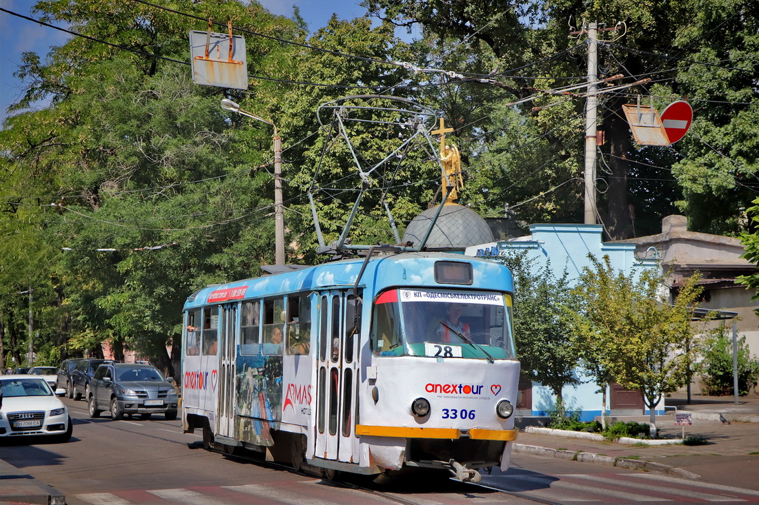Одесса, Tatra T3R.P № 3306