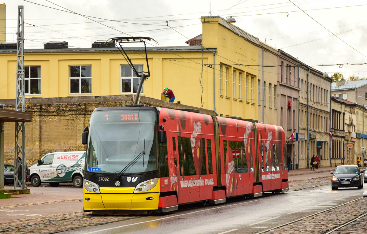 Рига, Škoda 15T ForCity Alfa Riga № 57082