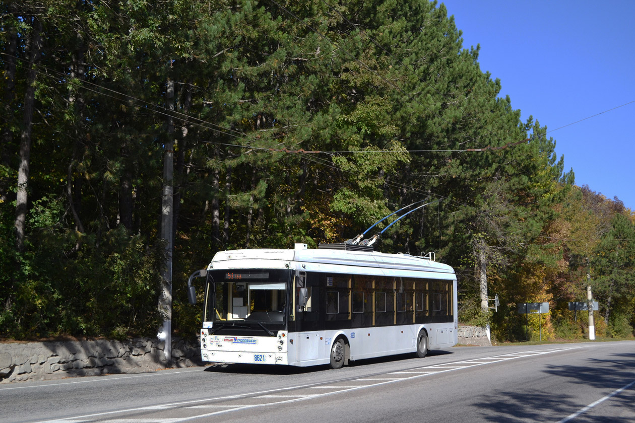 Крымский троллейбус, Тролза-5265.05 «Мегаполис» № 8621