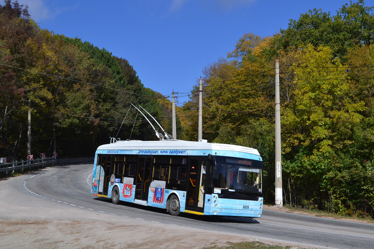 Крымский троллейбус, Тролза-5265.05 «Мегаполис» № 8609