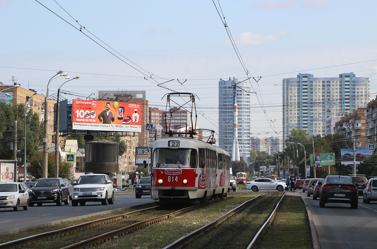 Самара, Tatra T3SU № 814