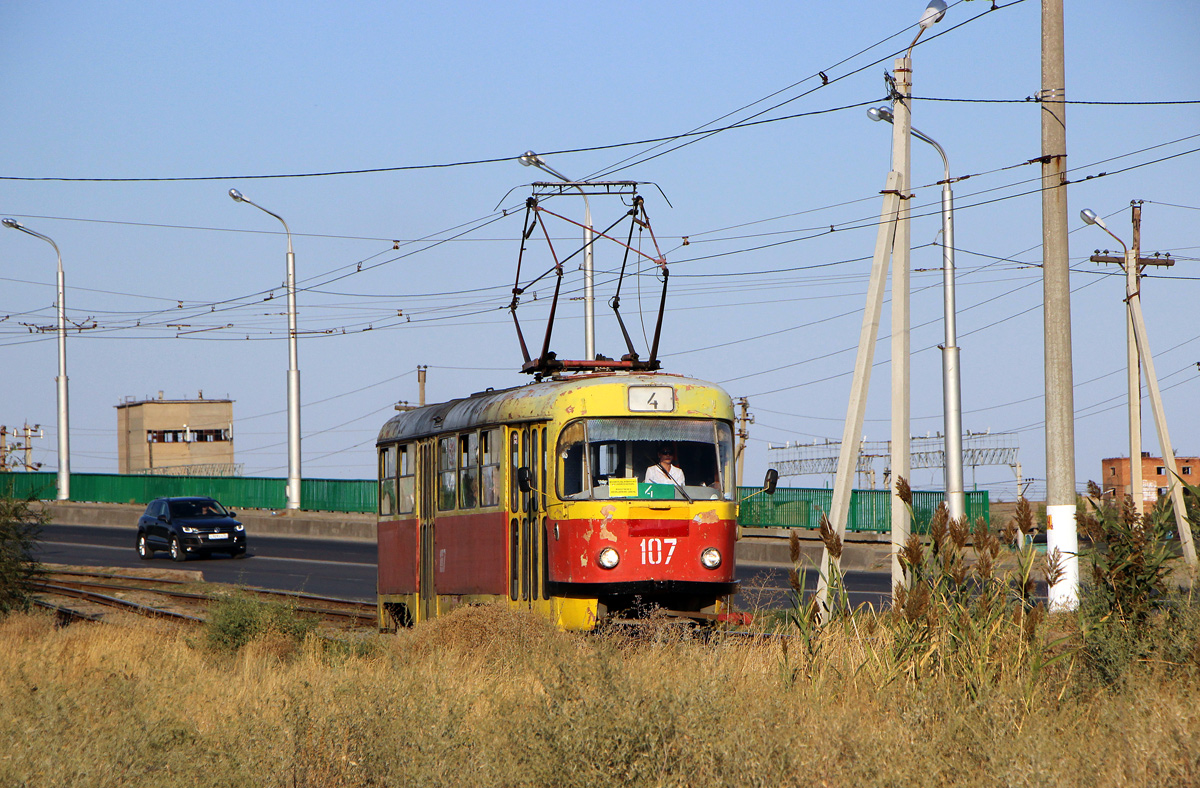 Волжский, Tatra T3SU № 107