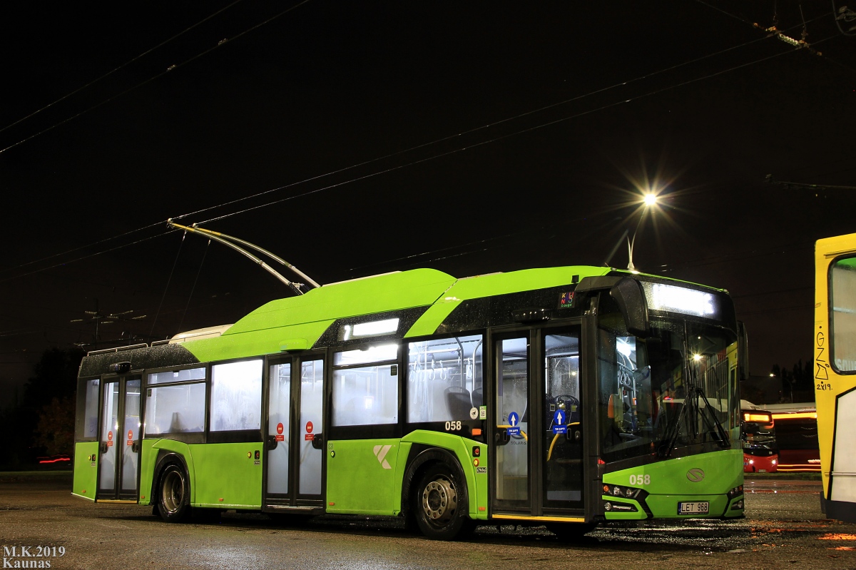 Каунас, Solaris Trollino IV 12 Medcom № 058