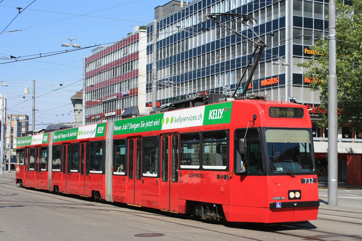 Берн, ACMV/ABB/Duewag Be 4/8 № 732