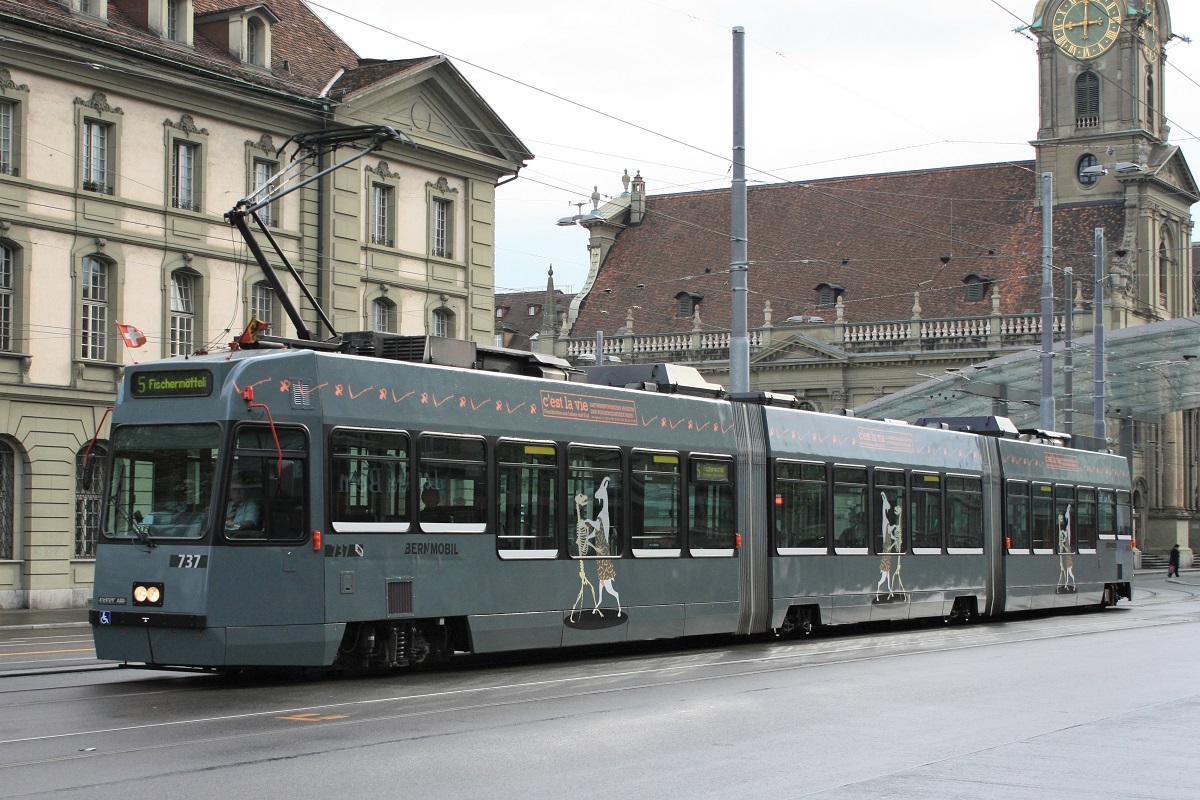 Берн, ACMV/ABB/Duewag Be 4/8 № 737