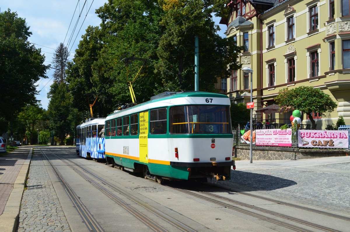 Liberec ― Jablonec nad Nisou, Tatra T3M.04 № 67