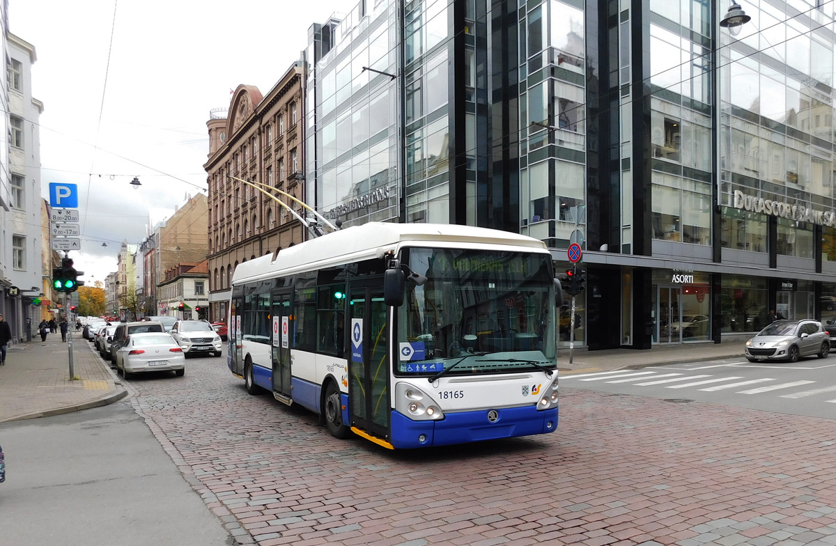 Riga, Škoda 24Tr Irisbus Citelis Nr. 18165