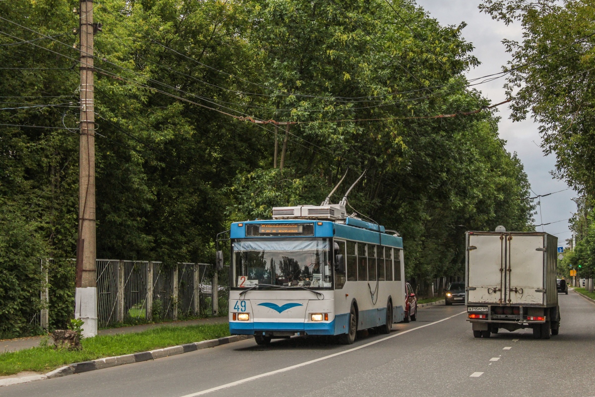 Тверь, Тролза-5275.05 «Оптима» № 49; Тверь — Последние годы тверского троллейбуса (2019 — 2020 гг.)