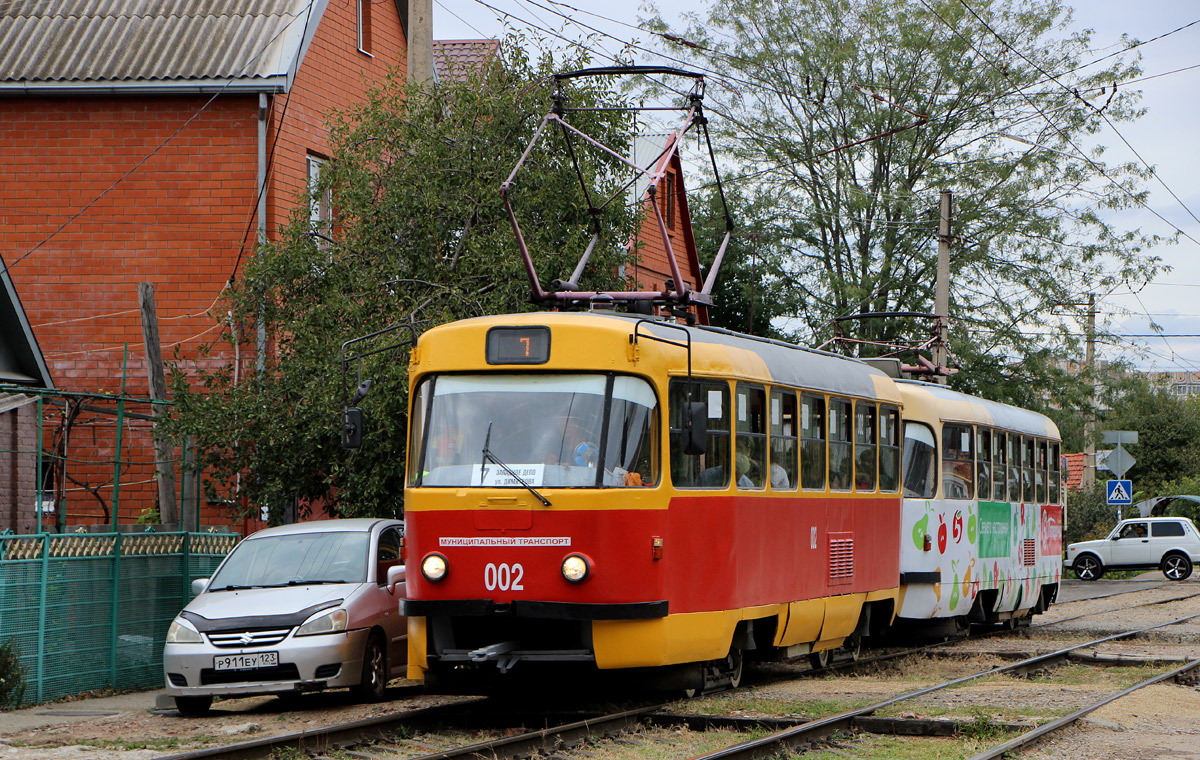 Krasnodar, Tatra T3SU N°. 002