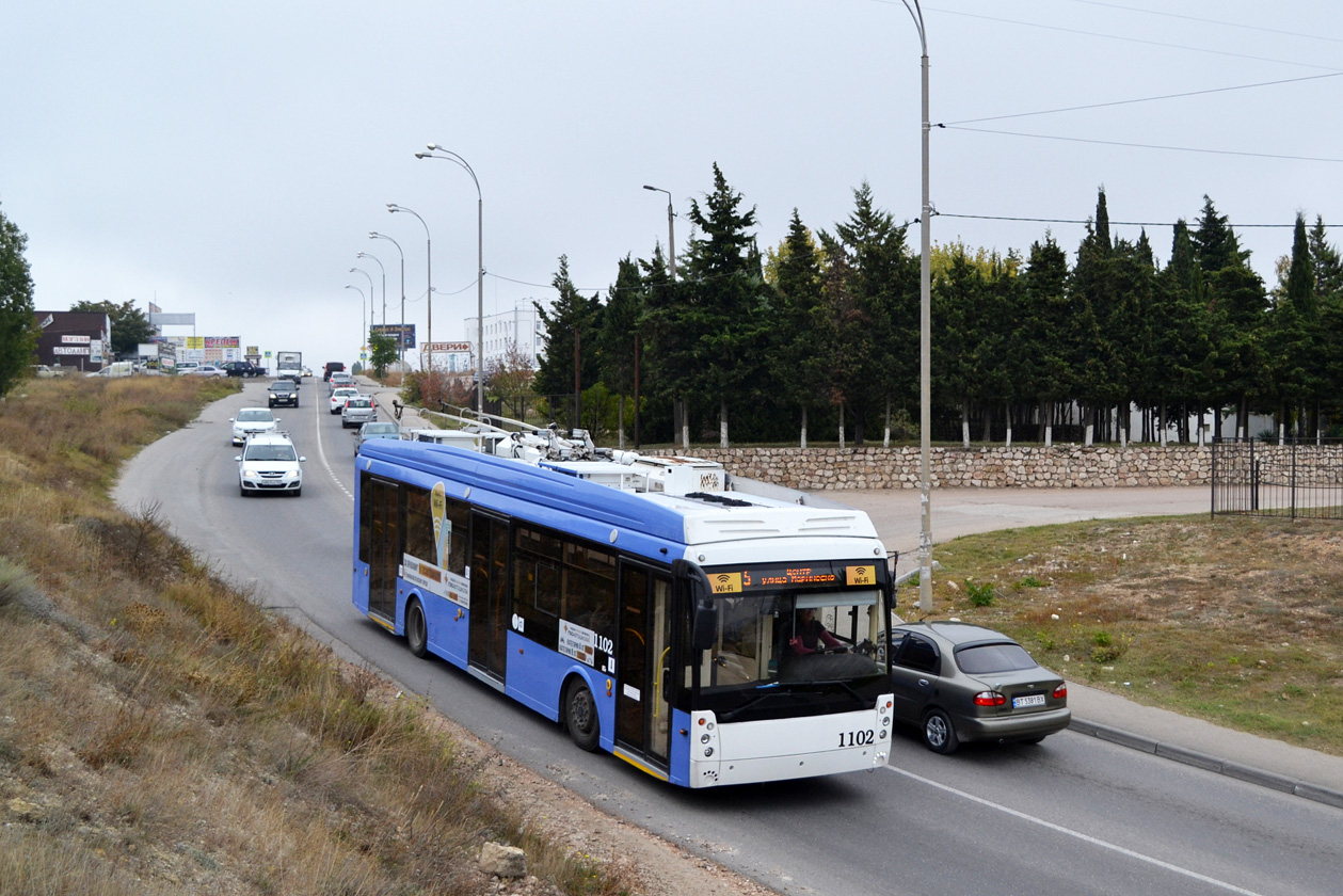 Севастополь, Тролза-5265.03 «Мегаполис» № 1102